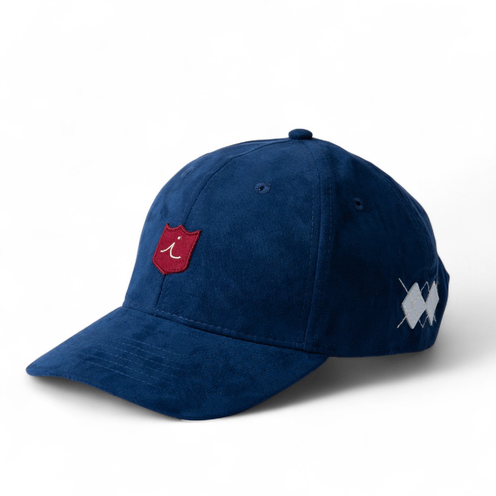 キャップ スエード イリアック ゴルフ Iliac Golf ネイビー