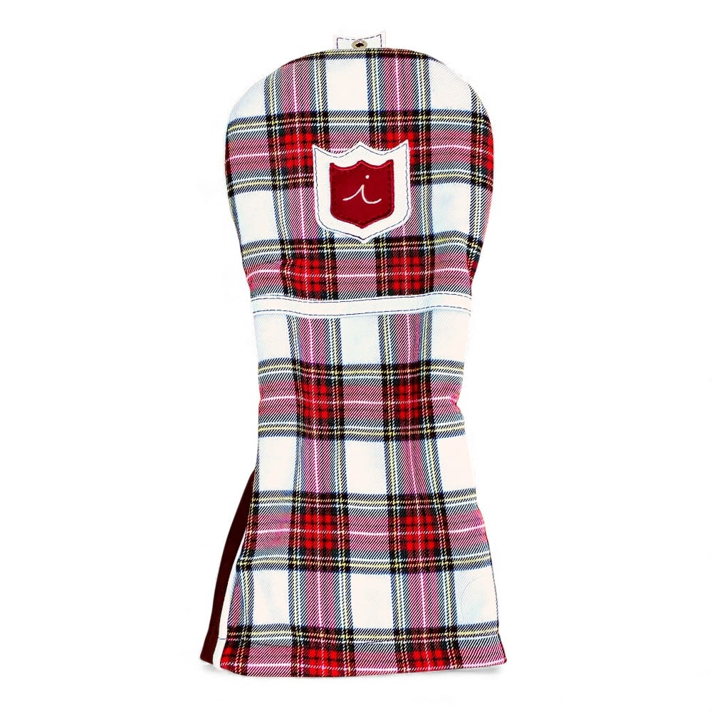 ヘッドカバー クレスト イリアック ゴルフ Iliac Golf ドライバータータン x ブラウン ヌバック