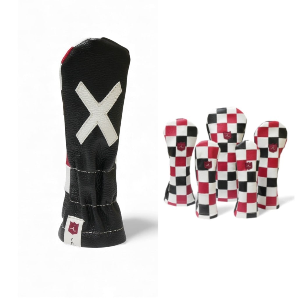 ヘッドカバー ユーティリティ X ハイブリッド イリアック ゴルフ パッチワーク リミテッド Day＆Night  本革 Iliac Golf utX