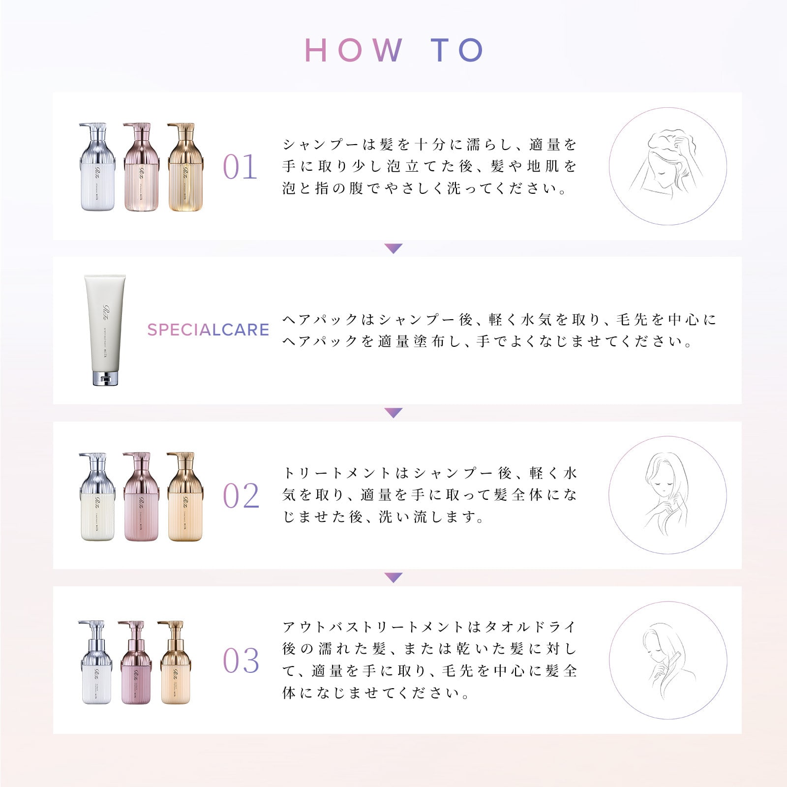 リファミルクプロテインシャンプーロイヤル