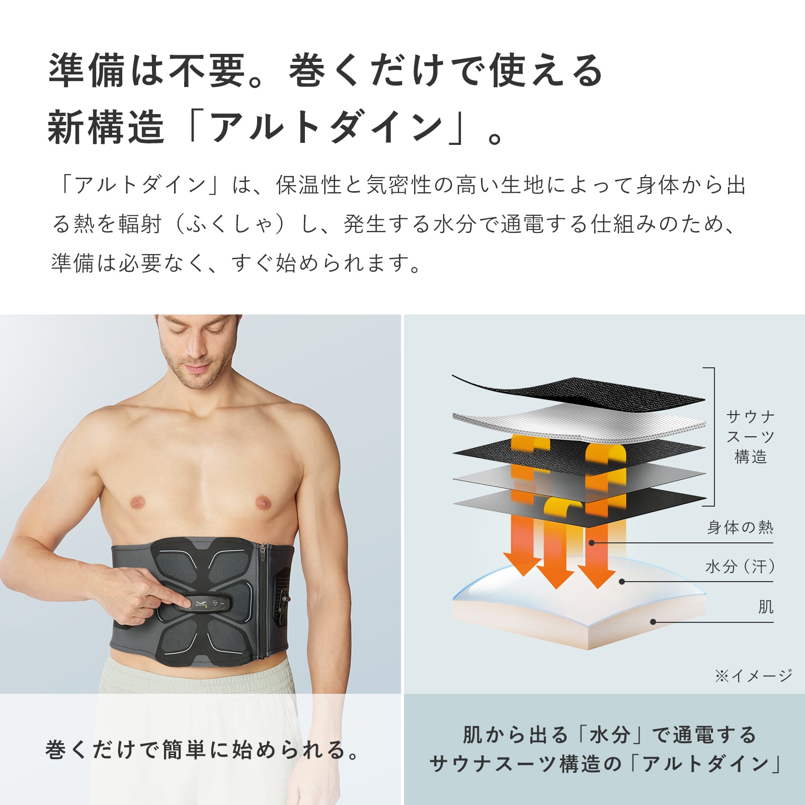 シックスパッド アブズ2 L プレゼント ギフト 誕生日 腹筋 トレーニング 健康器具 筋トレ L
