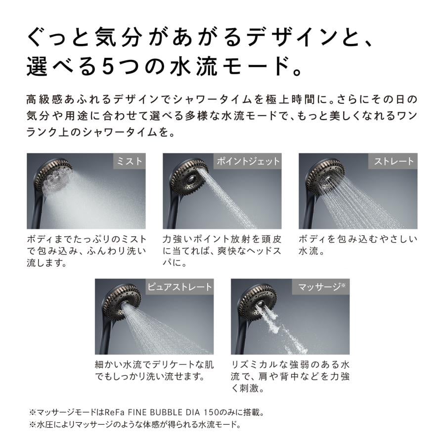 リファファインバブル ダイア 150（ホワイト） プレゼント ギフト 誕生