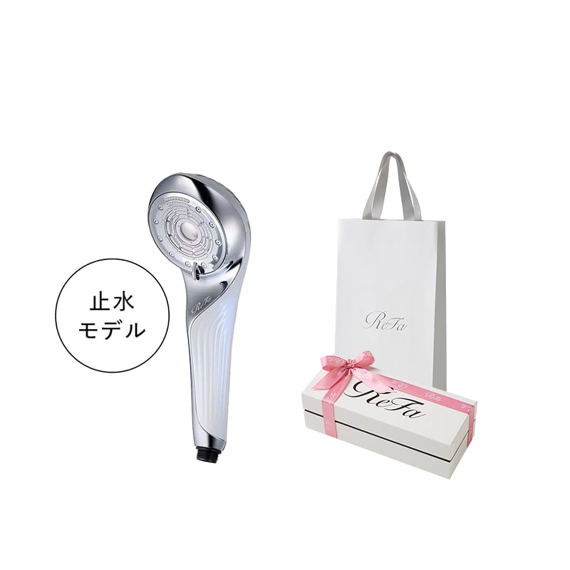 【SPRING 2026 リボンラッピング】リファファインバブル U+（ホワイト） ＆ ReFa ショッパー