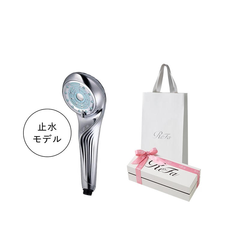 【SPRING 2026 リボンラッピング】リファファインバブル U+（シルバー） ＆ ReFa ショッパー