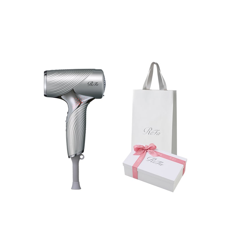 【SPRING 2026 リボンラッピング】リファビューテック ドライヤー SE（シルバー）& ReFa ショッパー