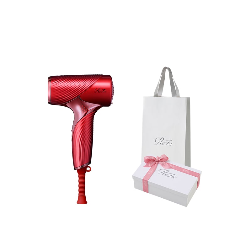 【SPRING 2026 リボンラッピング】リファビューテック ドライヤー SE（レッド）& ReFa ショッパー