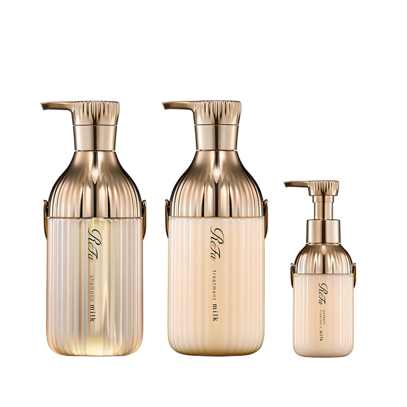 リファミルクプロテインシャンプーロイヤル ＆ トリートメントロイヤル ＆ アウトバストリートメントロイヤル セット