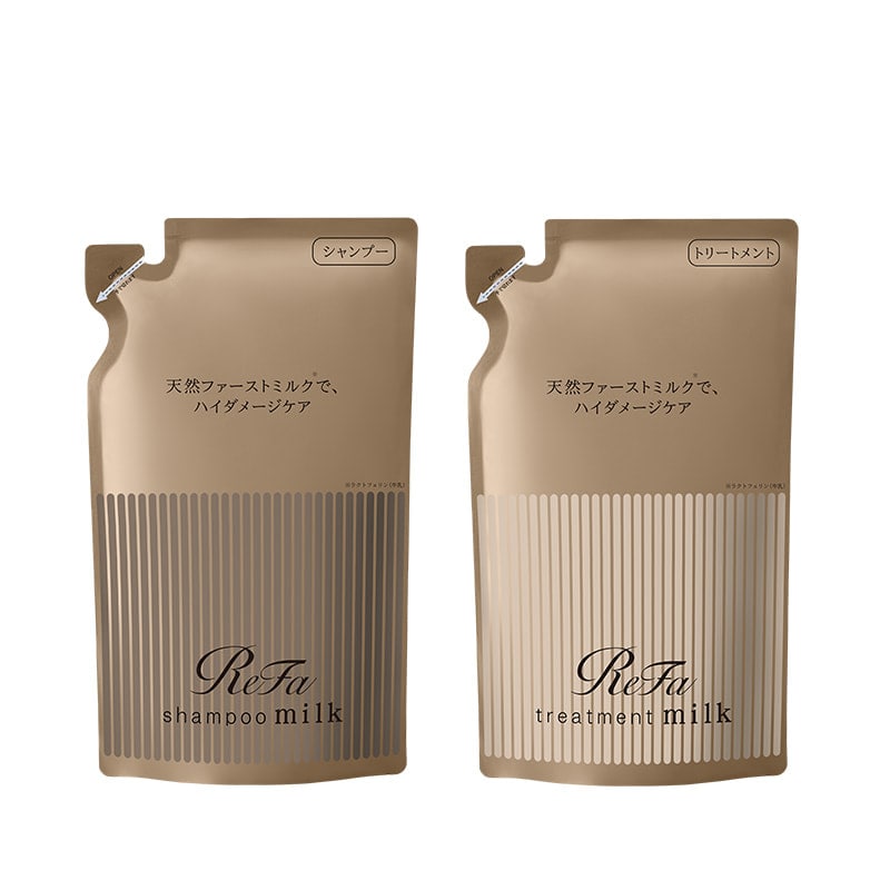 リファミルクプロテインシャンプーロイヤル 詰め替え 430ml & トリートメントロイヤル 詰め替え 430g セット