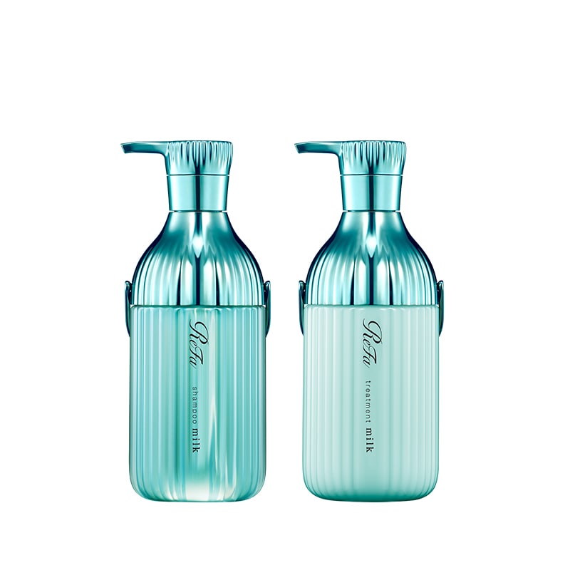 リファミルクプロテインシャンプーストレート 500mL ＆ リファミルクプロテイントリートメントストレート 500g セット