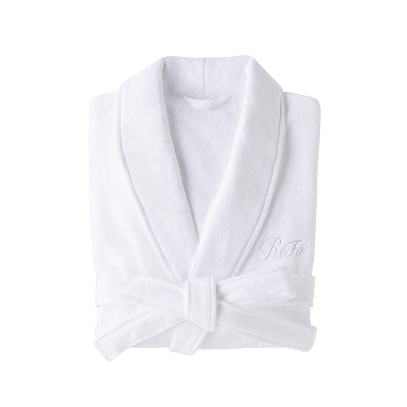 リファアウトバスローブ（ホワイトM）