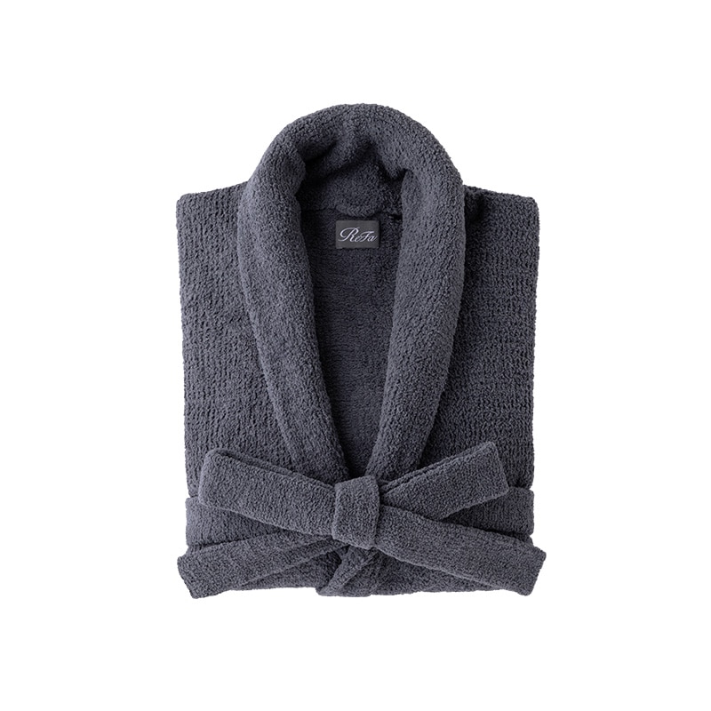 リファシェニールルームガウン（ダークグレーM）