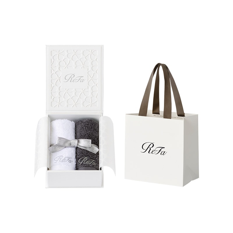 リファハンドタオル2枚セット ＋ ショッパーSS