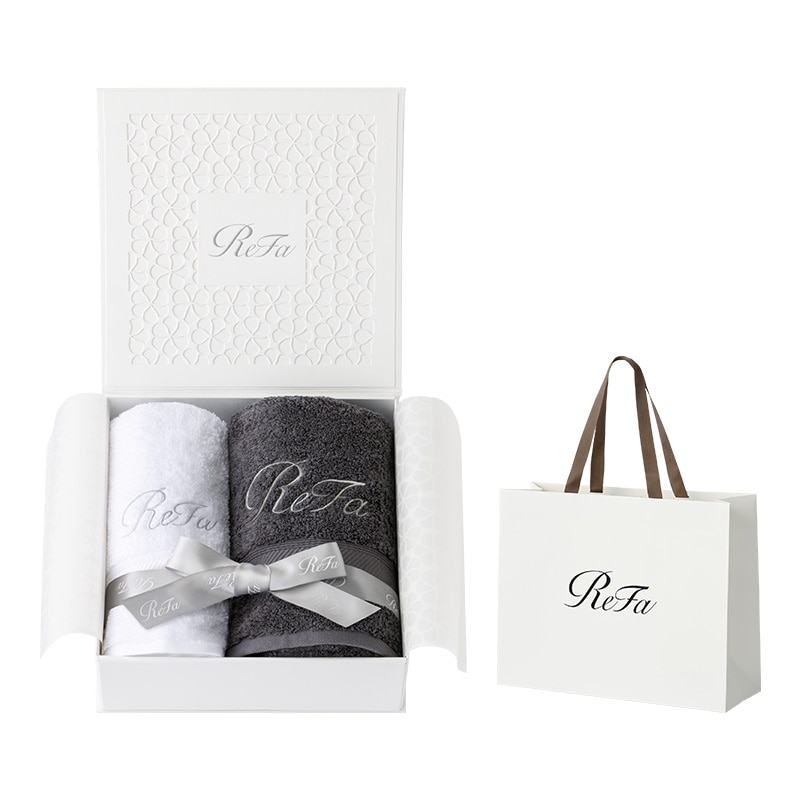 リファミニバスタオル・ヘアフェイスタオルセット ＋ ショッパーM