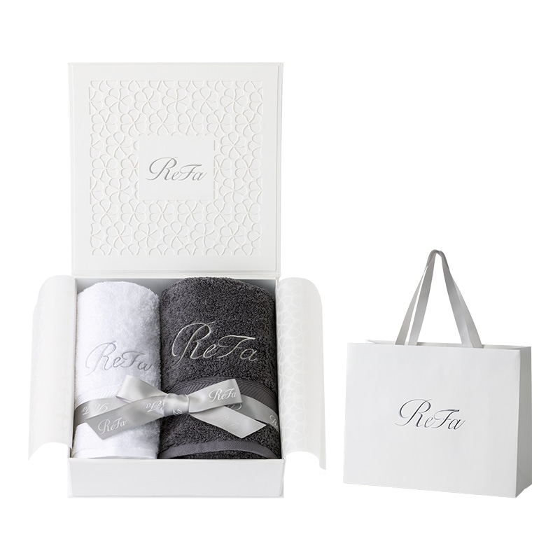 リファミニバスタオル・ヘアフェイスタオルセット ＋ ショッパーセット