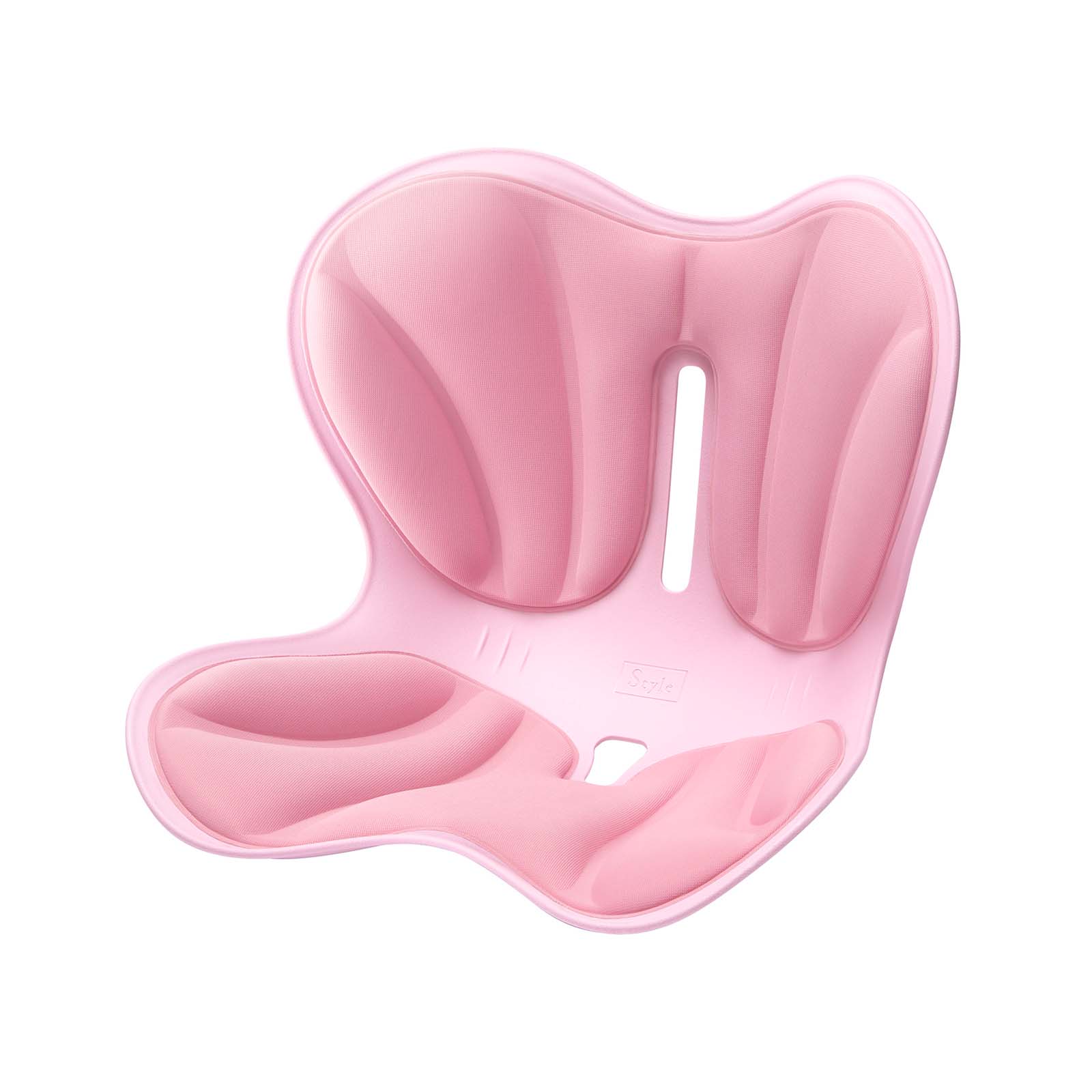 スタイル ナチュラル（ピンク） 骨盤 猫背 姿勢 送料無料 クッション 腰 テレワーク 在宅 在宅勤務