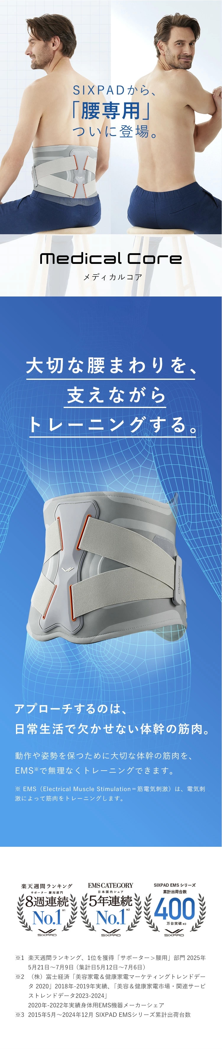 シックスパッド メディカルコア S プレゼント ギフト 誕生日 結婚祝い