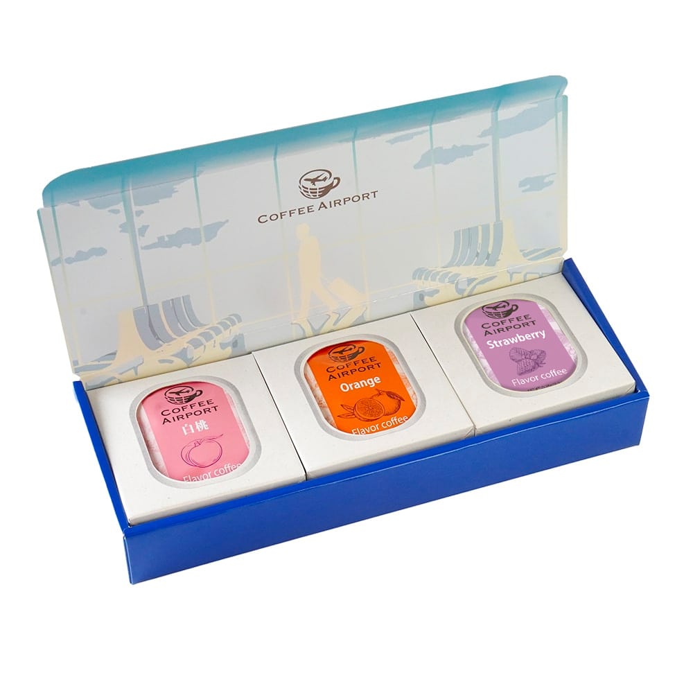 【3種×各5袋】※クリスマス限定ラッピング付き※ フルーツシリーズ!フレーバーコーヒーバッグセット A:やっぱりポインセチア