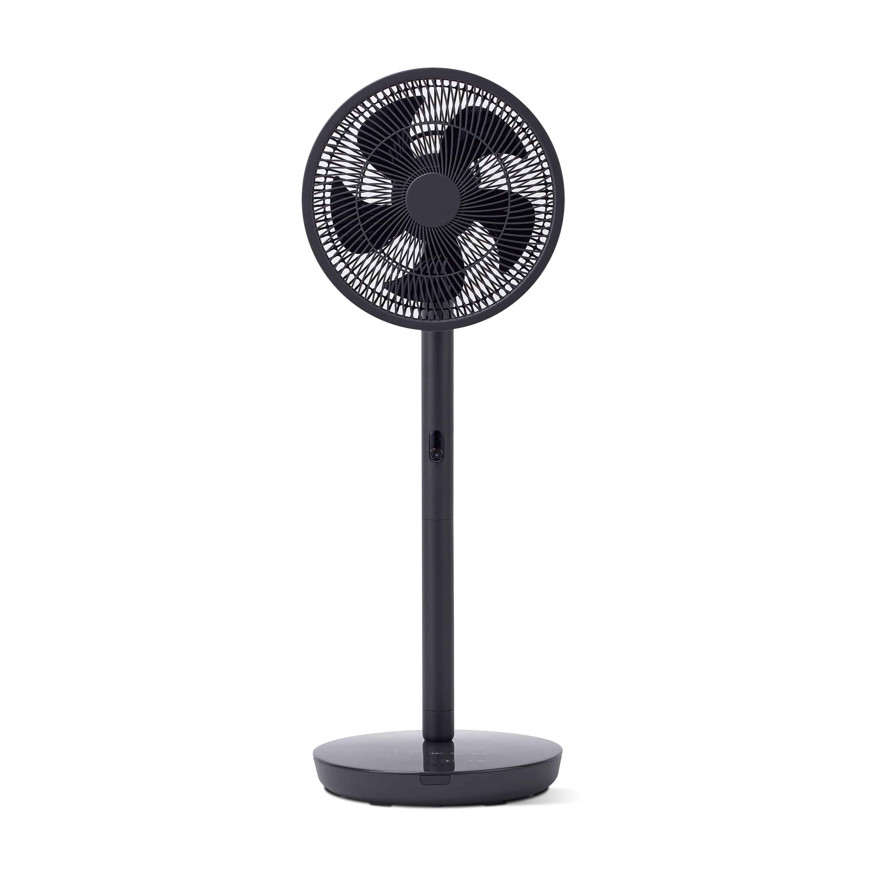 siroca 人認識センサー付きDC扇風機  めくばりファン ダークグレー SF-HC151