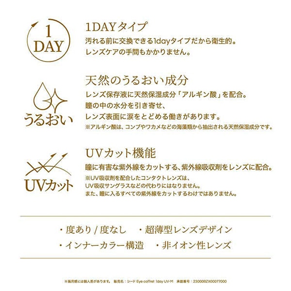 アイコフレワンデーUV M トーリック(30枚)1箱