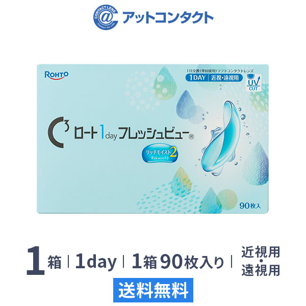 ワンデーフレッシュ ビューリッチモイスト2(90枚)1箱