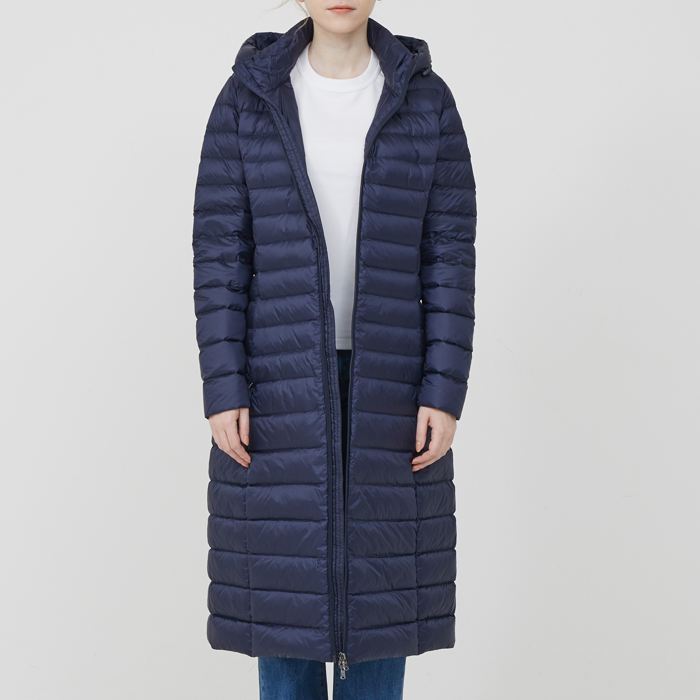 LAURIE　(NAVY/S)ベーシックダウン