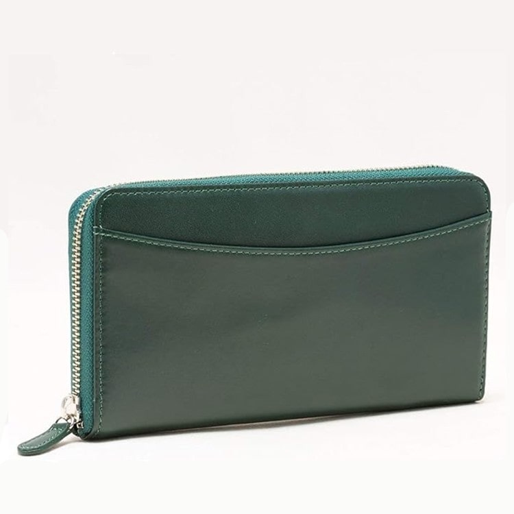 Snobbist]一目瞭然ウォレットBIZ グリーン [名入れ無料]