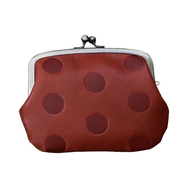 [Kanmi.]キャンディ 親子がま口 WL13-43 チェリーレッド