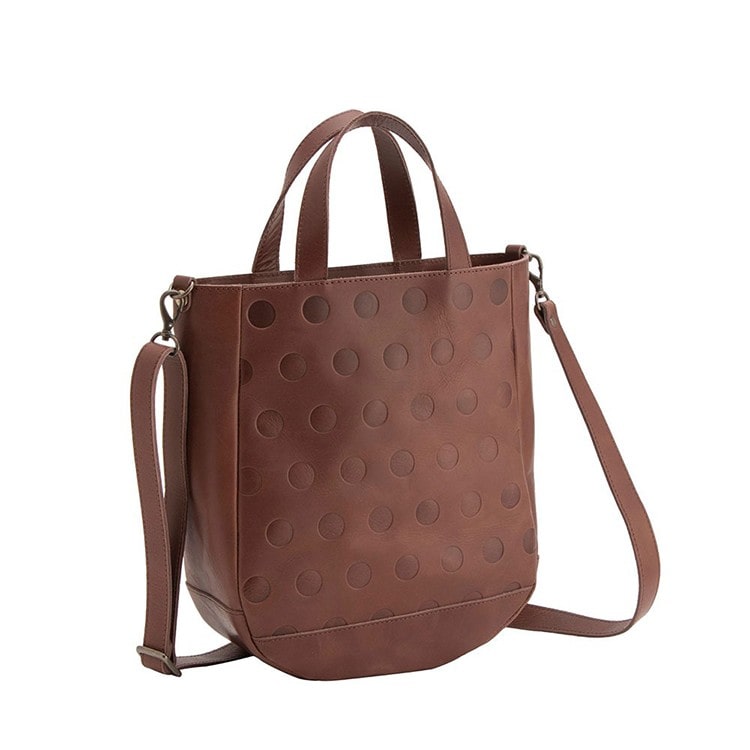 [Kanmi.]キャンディ 2WAYバッグ B22-77　ダークブラウン