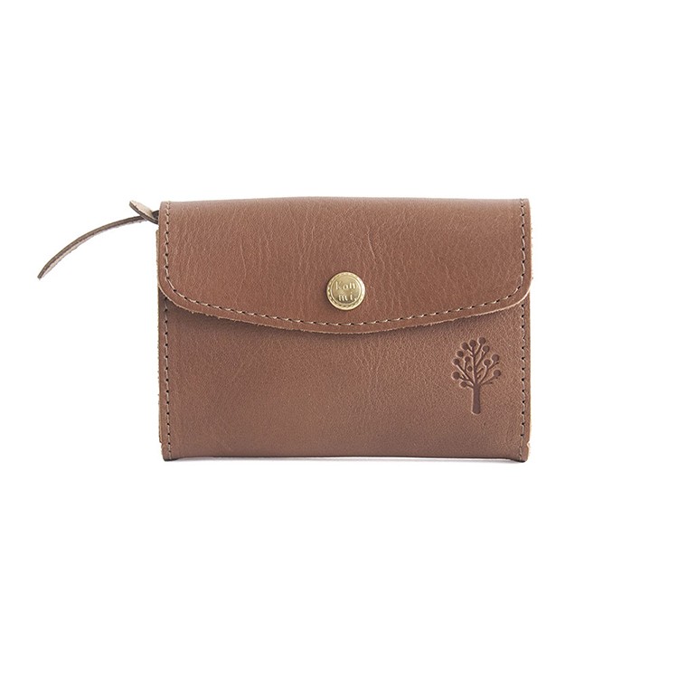 [Kanmi.]ドロップツリーミニウォレット グレー