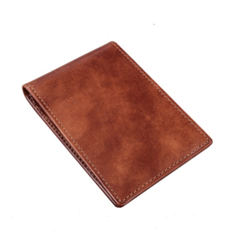 [Snobbist]ミュージアムカーフ パスケース ブラウン [名入れ無料]