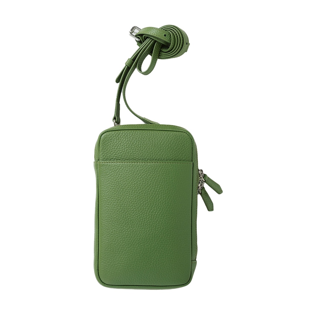 [GLENCHECK]ワンマイルショルダーポーチ　ライトグリーン