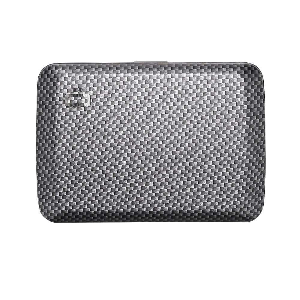 [OGON]フランス製アルミカードホルダー SMART CASE V2 カーボンプリント(名入不可)