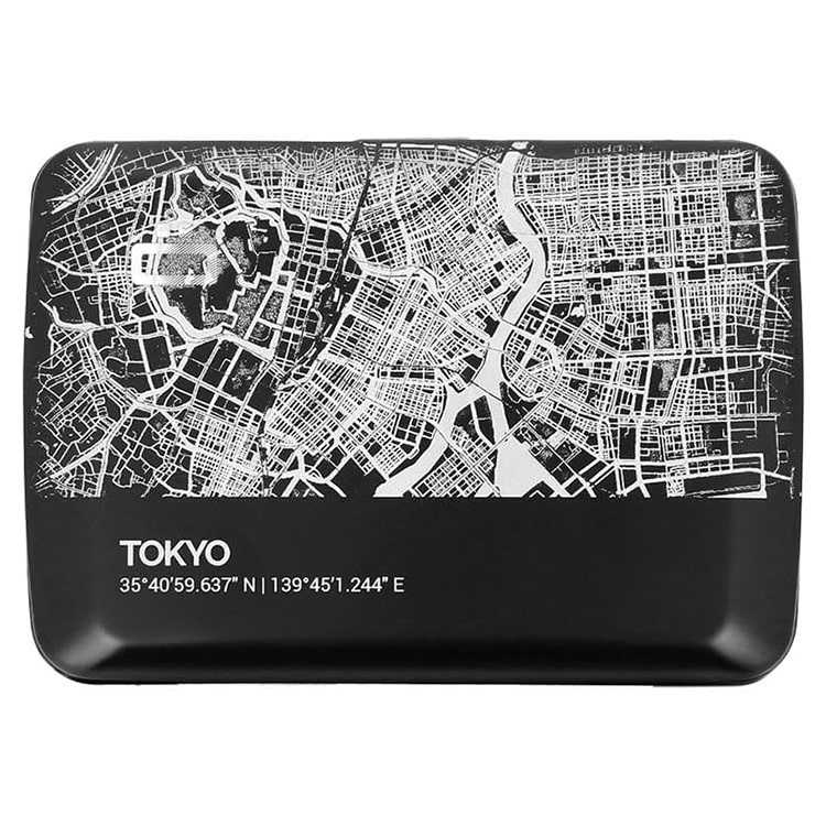 [OGON]フランス製アルミカードホルダー SMART CASE V2 トウキョウ(名入不可)