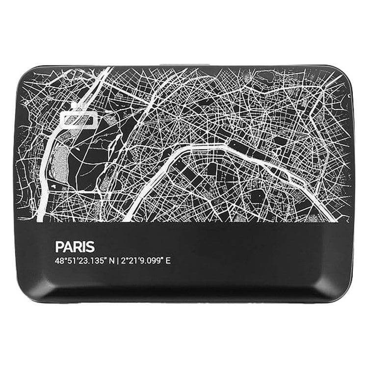 [OGON]フランス製アルミカードホルダー SMART CASE V2 パリ(名入不可)