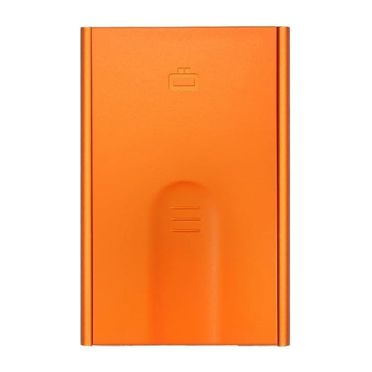 [OGON]フランス製 アルミ スライダー カードケース　オレンジ [ネコポス便出荷]