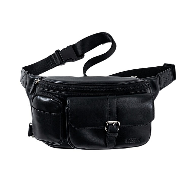 [SNOBBIST] シープスキンボディバッグ2024 ブラック