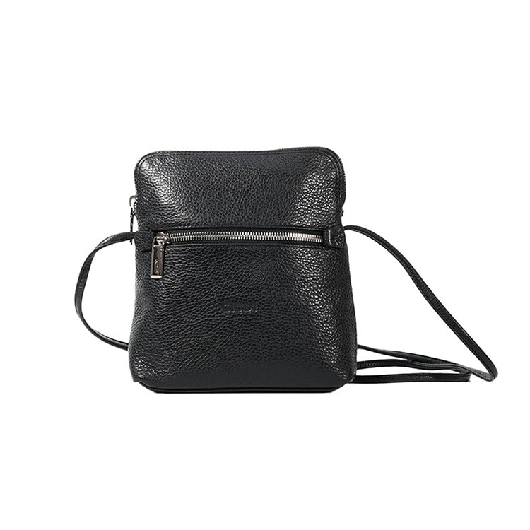 [GIUDI] イタリア製ミニショルダーバッグ　ブラック