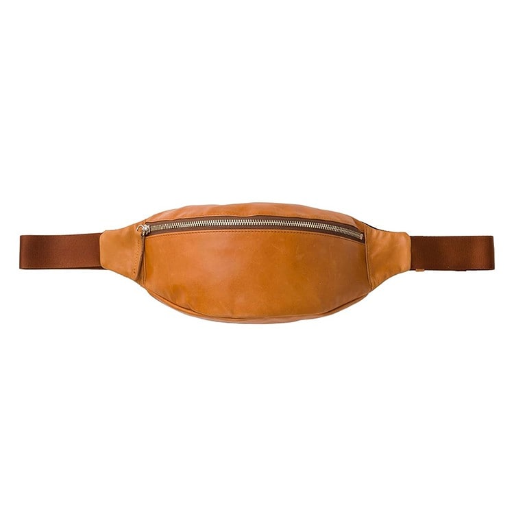 [FLYING HORSE]日本製 軽量 馬革 ボディバッグ  ライトブラウン