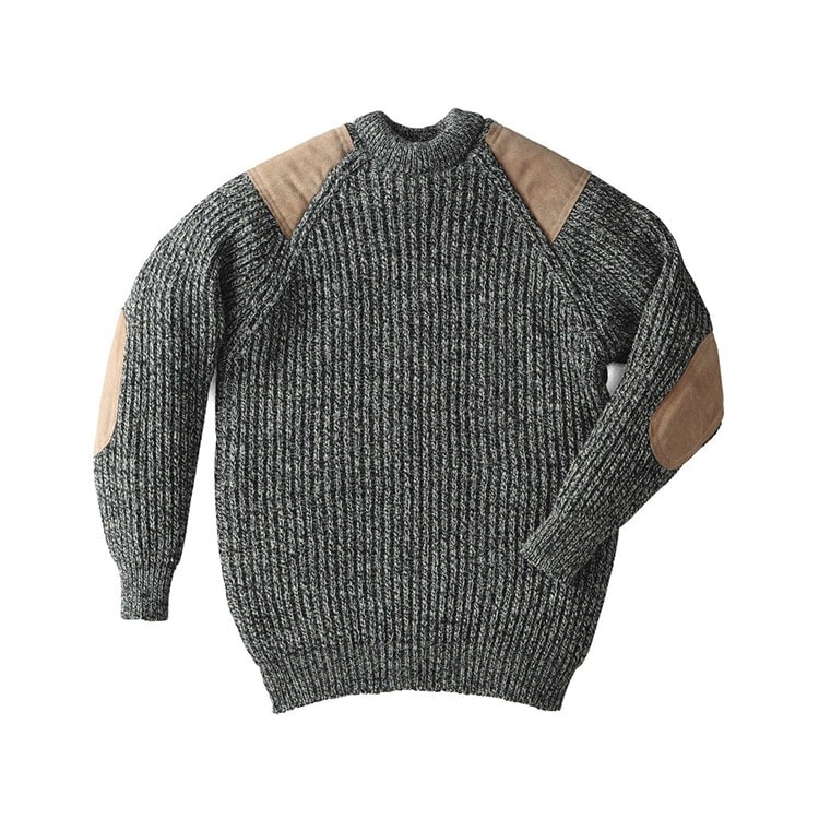 [HIGHLAND2000]英国製 パークレインジャー セーター ブラック/ホワイト S