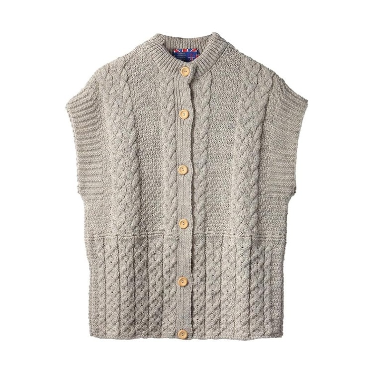 [JM COOPER] 英国製 フィッシャーマンズ ベスト グレー