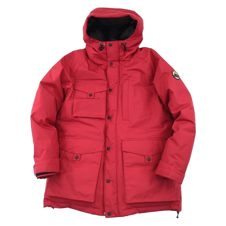 [ZANTER]日本製 ダウンパーカー 南極観測隊モデル　レッド　L