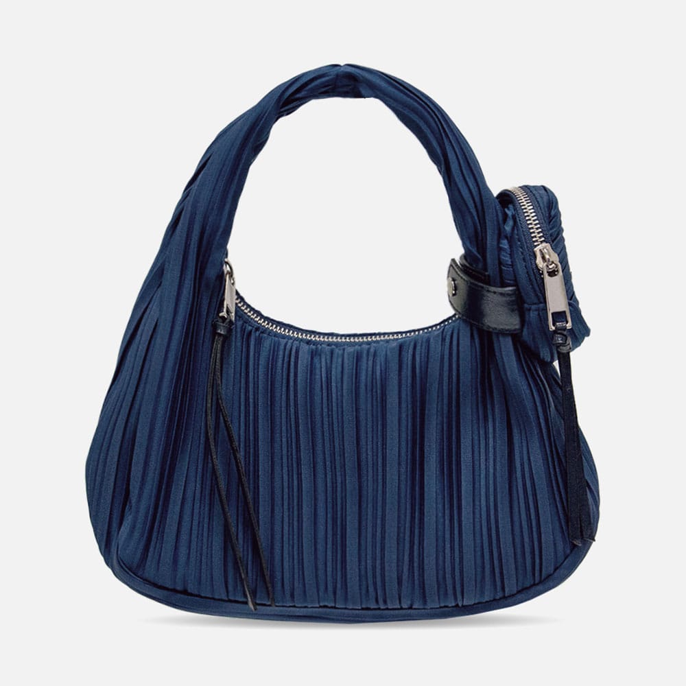 [BLUEORB]Mini Hobo Bag イブニングブルー