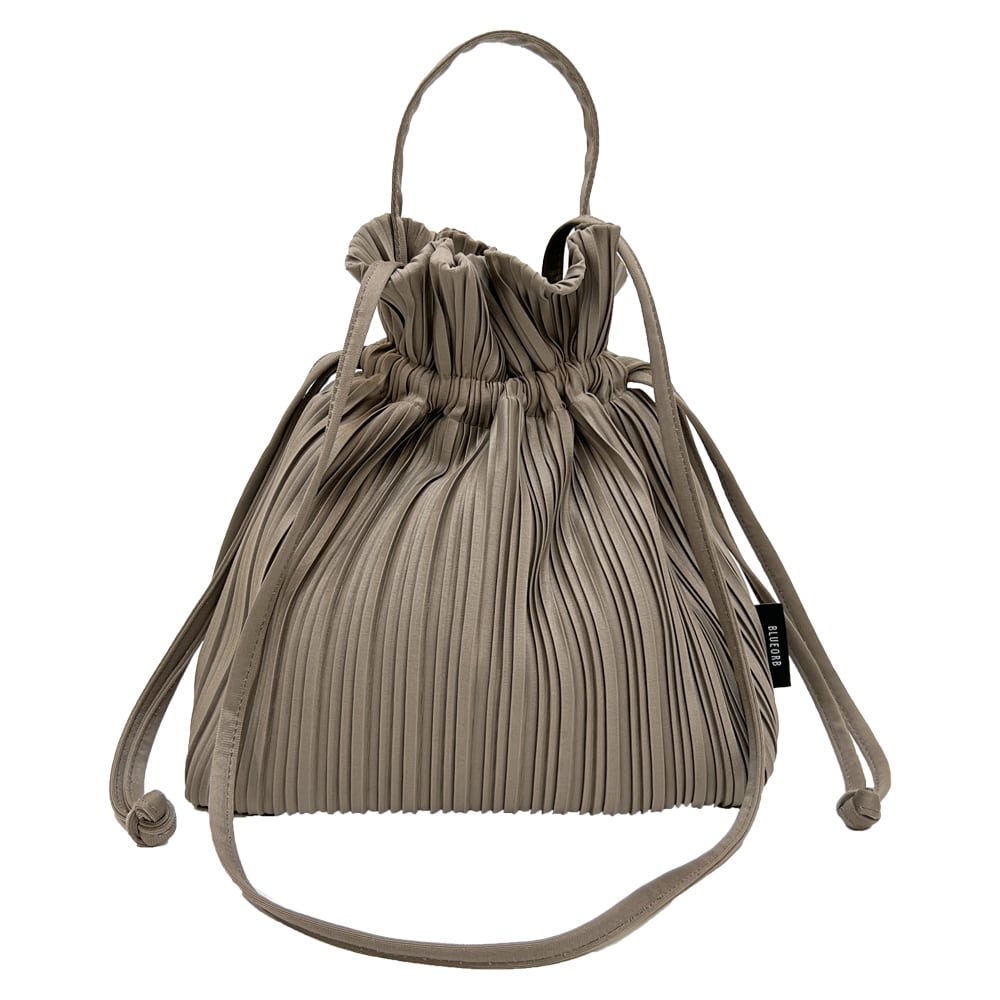 [BLUEORB]Two way Ribbon Tote Bag グレージュ