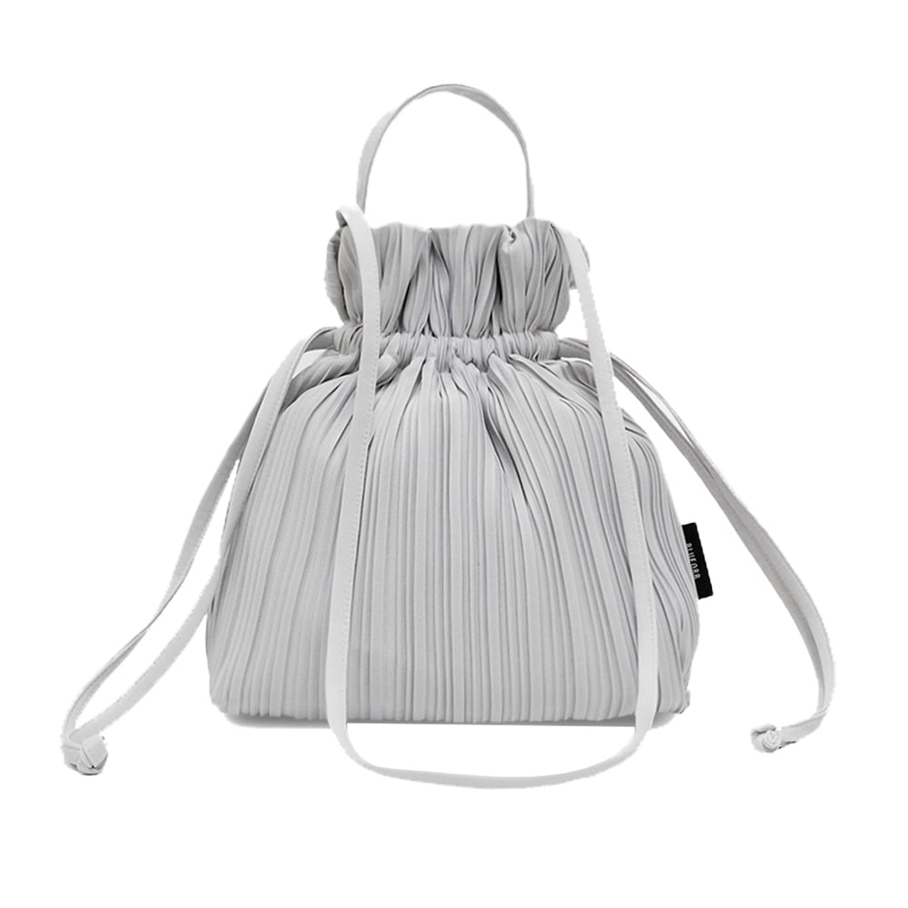 [BLUEORB]Two way Ribbon Tote Bag メタルグレー