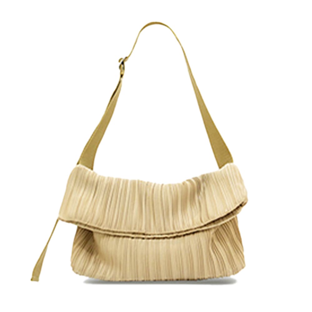 [BLUEORB]Foldover Bag  シャンパンベージュ