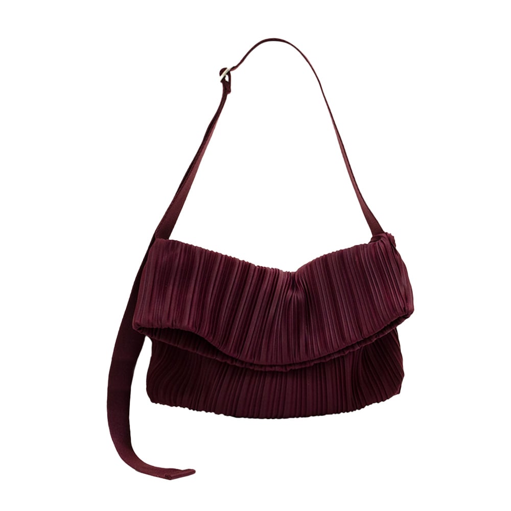 [BLUEORB]Foldover Bag  ヴィノレッド