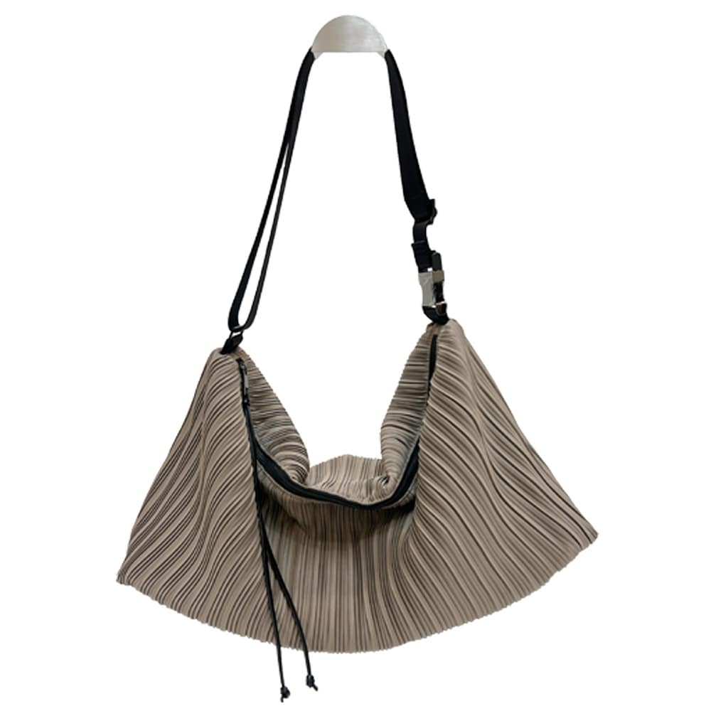 [BLUEORB]Half Moon Bag  グレージュ