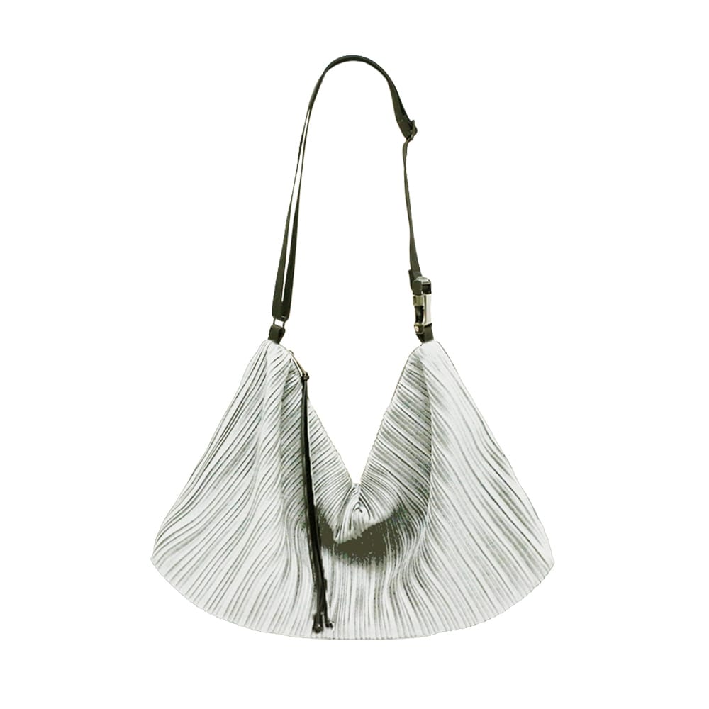 [BLUEORB]Half Moon Bag  メタルグレー