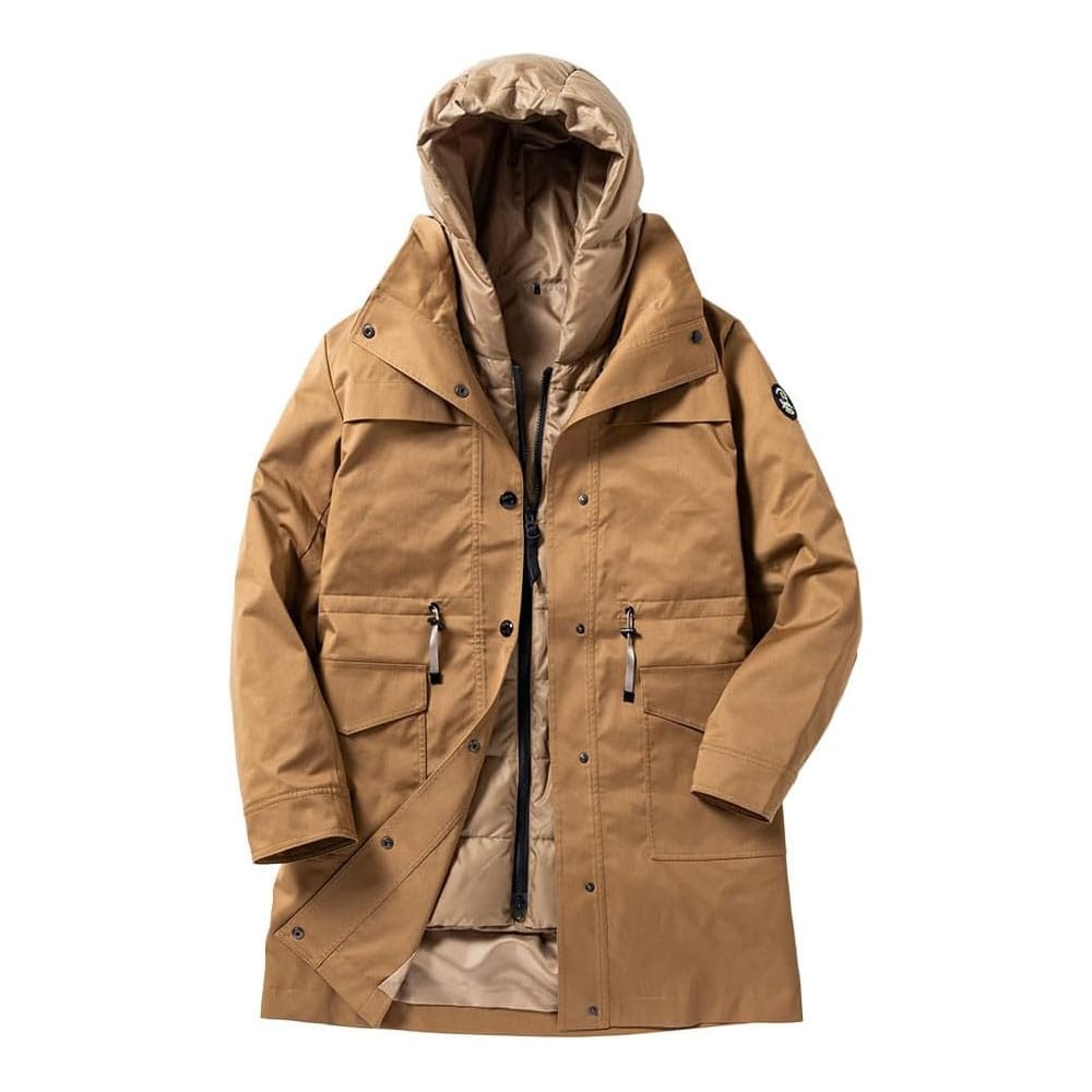 [COLOBANTHUS QUITENSIS] RONNE COAT ロンネ コート レディース ダウンベスト ZANTER ベージュ 38