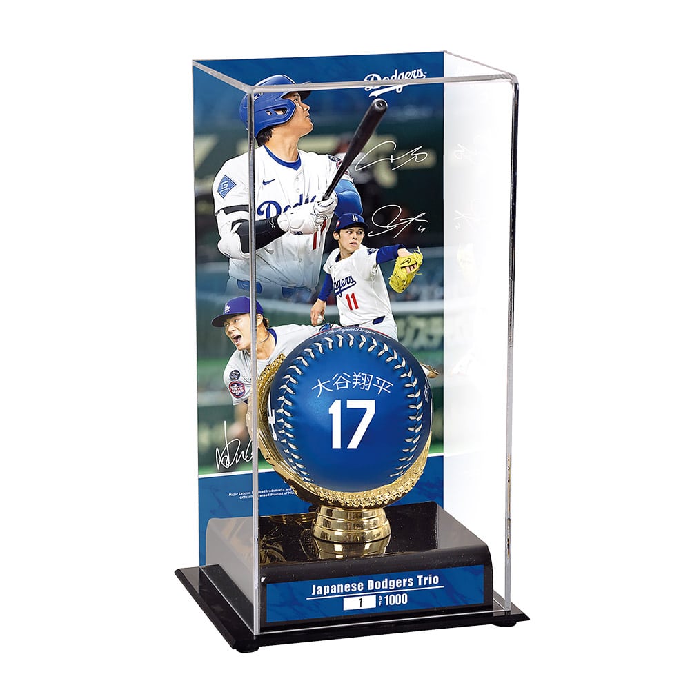 2025 ロサンゼルス・ドジャース 日本人3選手ネームボール